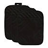 Black Quilted Potholder Set/3 Image 1