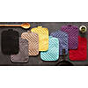 Black Quilted Potholder Set/3 Image 4