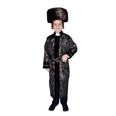 Black Rabbi Coat - Kids S Image 1