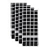 Black Solid Windowpane Terry Dishtowel (Set Of 4) Image 2