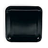 Black Square Paper Dinner Plates - 24 Ct. Image 1