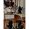 Black Striped Paper Straws - 24 Pc. Image 2