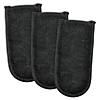 Black Terry Pan Handle (Set Of 3) Image 1
