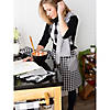 Black/White Gingham Apron Image 4
