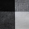 Black/White Reversible Gingham/Buffalo Check Placemat Set Image 3
