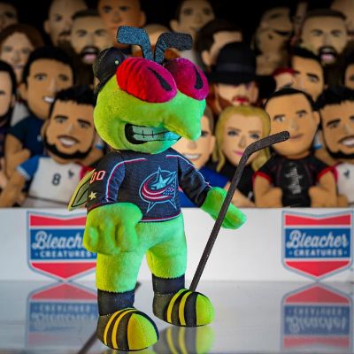 Bleacher Creatures Columbus Blue Jackets Stinger NHL Mascot Plush Figure - A Mascot for Play or Display Image 3