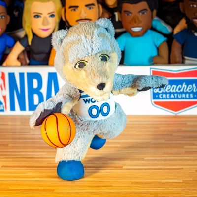 Bleacher Creatures Minnesota Timberwolves Crunch NBA Mascot Plush Figure - A Mascot for Play Or Display Image 2