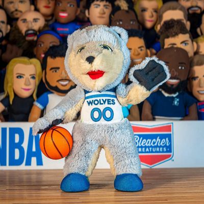 Bleacher Creatures Minnesota Timberwolves Crunch NBA Mascot Plush Figure - A Mascot for Play Or Display Image 3