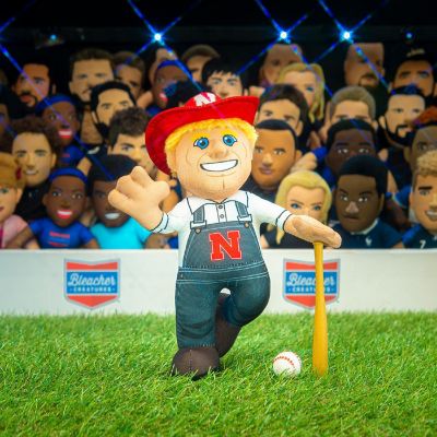 Bleacher Creatures Nebraska Huskers Herbie 10&quot; Mascot Plush Figure - A Mascot for Play or Display Image 3