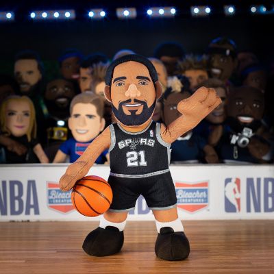 Bleacher Creatures San Antonio Spurs Tim Duncan NBA Plush Figure - A Legend for Play Or Display Image 3