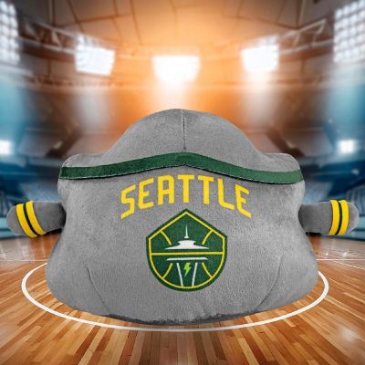 Bleacher Creatures Seattle Storm Storm Cloud 8" Kuricha Plush - Soft Chibi Inspired Toy Image 1