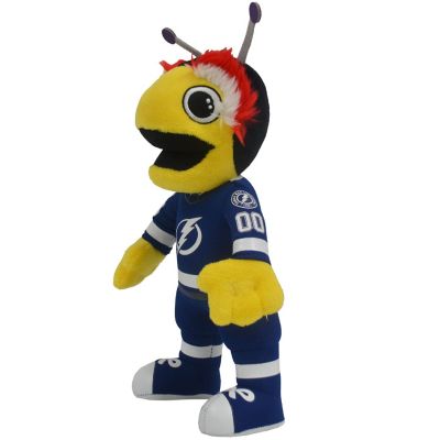 Bleacher Creatures Tampa Bay Lightning Thunderbug NHL Mascot Plush Figure - A Mascot for Play or Display Image 1