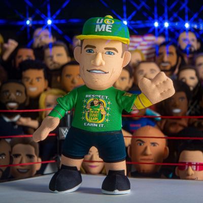 Bleacher Creatures WWE John Cena UCME Plush Figure - A Wrestling Legend for Play or Display Image 3