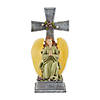 Blessed Cross Solar Light 4.25X4.75X10.75" Image 1