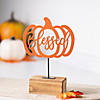Blessed Pumpkin Tabletop Sign Image 1