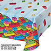 Block Bash Toy Blocks Paper Tablecloths, 3 ct Image 1