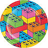 Block Bash Toy Blocks Tableware and Decor Set, Serves 8 Image 1