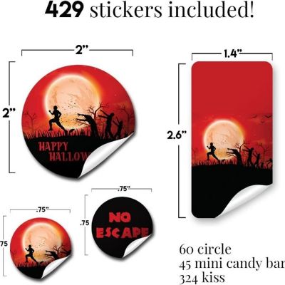 Blood Red Moon Sticker Bundle 429pc. by AmandaCreation Image 1