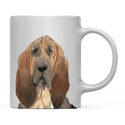 Bloodhound Up Close Ceramic Mug Image 2