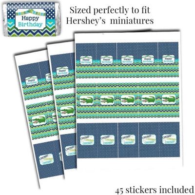 Blue Alligator Chomp Sticker Bundle 429pc. by AmandaCreation Image 3