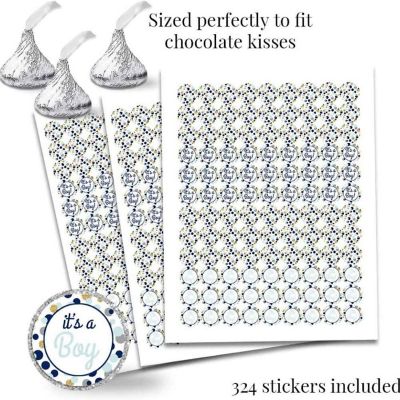 Blue &amp; Gold Boy Sticker Bundle 429pc. by AmandaCreation Image 2