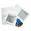 Blue &amp; Silver Party Balloon Box Kit - 101 Pc. Image 1