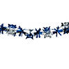 Blue & Silver Snowflake Garland Image 1