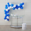 Blue & White Balloon 25 Ft. Garland Kit with Air Pump - 291 Pc. Image 1