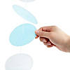 Blue and White Circle Hanging Decoration Backdrop Image 1