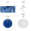Blue &amp; White Hanging Decorating Kit - 31 Pc. Image 1