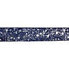 Blue and White Speckled Ribbon (Set of 2) 2.5" Proper 10 Yds. Image 1