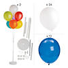 Blue & White Tiered Latex Balloon Stands Kit - 26 Pc. Image 1