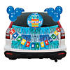 Blue Birthday Car Parade Decorating Kit Image 1