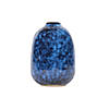 Blue Ceramic Vase (Set Of 2) 5"H, 4"H Image 2