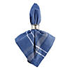 Blue Chambray French Stripe Napkin (Set Of 6) Image 2