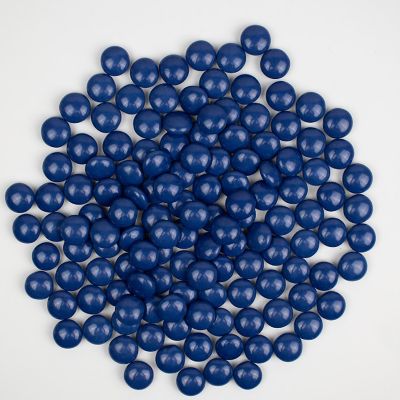 Blue Chocolate Gems 9lb Case - 4,500ct Image 1