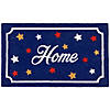 Blue Coir "Home" Americana Outdoor Doormat 18" x 30" Image 1