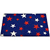 Blue Coir Red and White Stars Americana Outdoor Doormat 18" x 30" Image 2