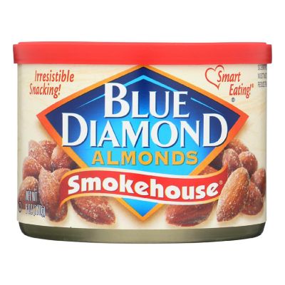 Blue Diamond Almonds - Case of 12 - 6 OZ Image 1