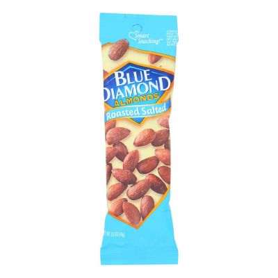 Blue Diamond - Almonds Roasted Salted Ss - Case of 12 - 1.5 OZ Image 1