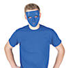Blue Face Masks - 6 Pc. Image 1