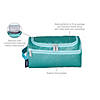 Blue Glitter Toiletry Bag Image 4
