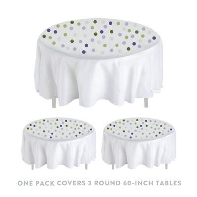 Blue Green Chic Confetti 180-Pack Image 3