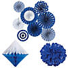 Blue Hanging Decorating Kit - 20 Pc. Image 1
