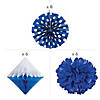 Blue Hanging Party Decorating Kit - 20 Pc. Image 1