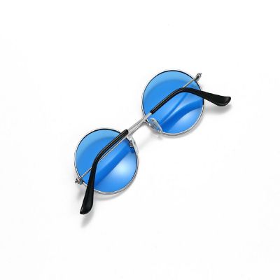 Blue John Lennon Sunglasses Image 1