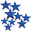 Blue Metallic Stars Kit - 36 Pc. Image 1