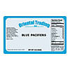 Blue Mixed Fruit Flavor Hard Candy Pacifiers - 608 Pc. Image 2