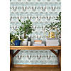 Blue Multi Otis Peel &amp; Stick Wallpaper Image 1