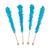 Blue Rock Candy Lollipops - 12 Pc. Image 1